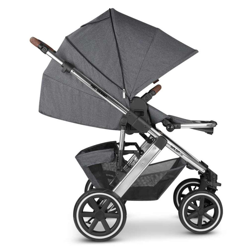ABC DESIGN KOLICA DUO SISTEM SALSA 4 AIR DIAMOND ASPHALT