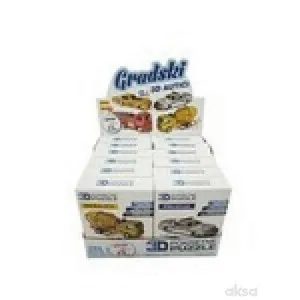 BEAUTY OF SERBIA PUZZLE 3D PUZZLE - GRADSKI AUTICI - ASST