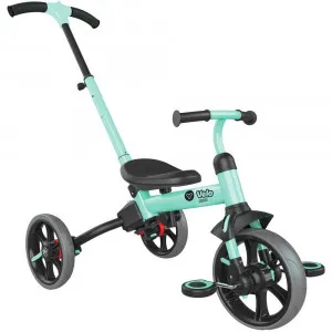 YVOLUTION YVELO FLIPPA 4u1 TRICIKL - BICIKL MINT CRNI