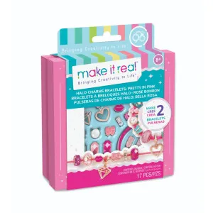 MAKE IT REAL NARUKVICE HALO CHARMS PRETTY IN PINK