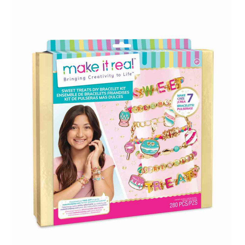 MAKE IT REAL DIY KOMPLET ZA NARUKVICE SLATKE POSLASTICE 
