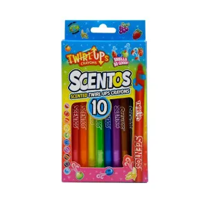 SCENTOS 10 SCENTED TWISTABLE MIRISLJAVI FLOMASTERI 