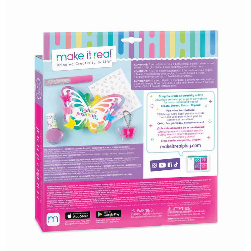 MAKE IT REAL KOZMETICKI SET LEPTIR 