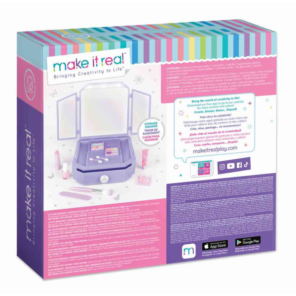 MAKE IT REAL DELUKS LIGHT UP VANITY I KOZMETICKI SET 