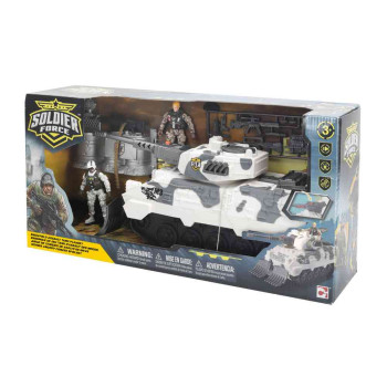 CHAP MAI SOLDIER FORCE NAPAD TENKOM NA SNEZNOM POLJU PLAYSET 
