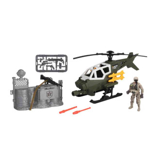 CHAP MAI SOLDIER FORCE ODBRANA BUNKERA HELIKOPTEROM PLAYSET