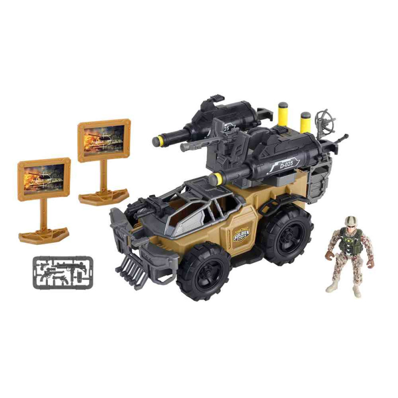 CHAP MAI SOLDIER FORCE NAPAD NA BUNKER IZ ZASEDE PLAYSET