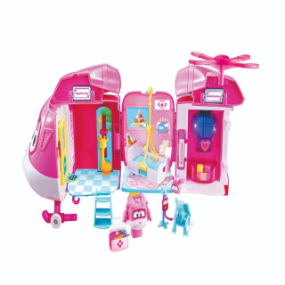 SUPER WINGS DIZZY RESCUE HELIKOPTER PLAYSET 