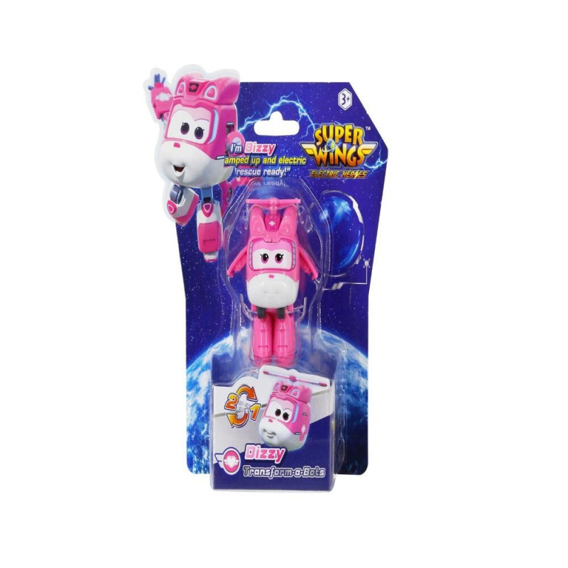 SUPER WINGS TRANSFORM-A-BOTS DIZZY 