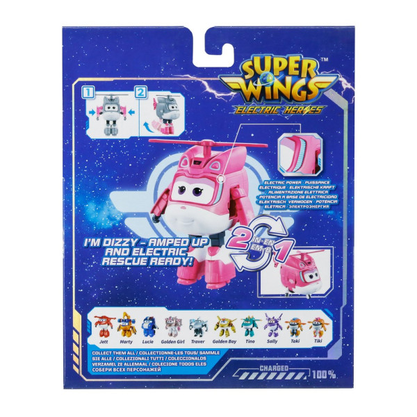 SUPER WINGS TRANSFORMING DIZZY 