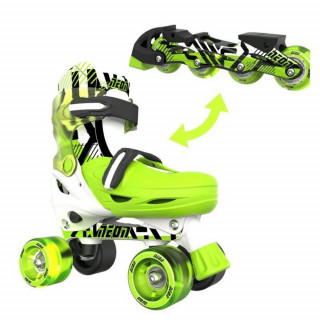 YVOLUTION NEON COMBO ROLERI (VELICINA 30-33) GOTEKI ZELENA 