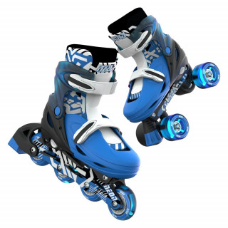 YVOLUTION NEON COMBO ROLERI (VELICINA 34-37) GOTEKI PLAVA 