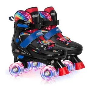 YVOLUTION NEON COMBO ROLERI 30-33 ROZE/ŽUTE