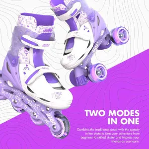 YVOLUTION NEON COMBO ROLERI 34-37 LJUBICASTI