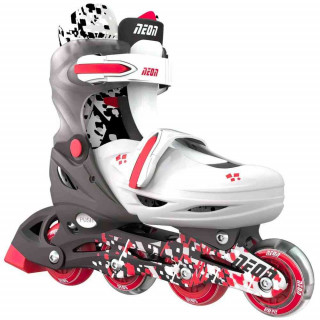 YVOLUTION NEON COMBO CYBER ROLERI VEL 30-33 CRVENO CRNI