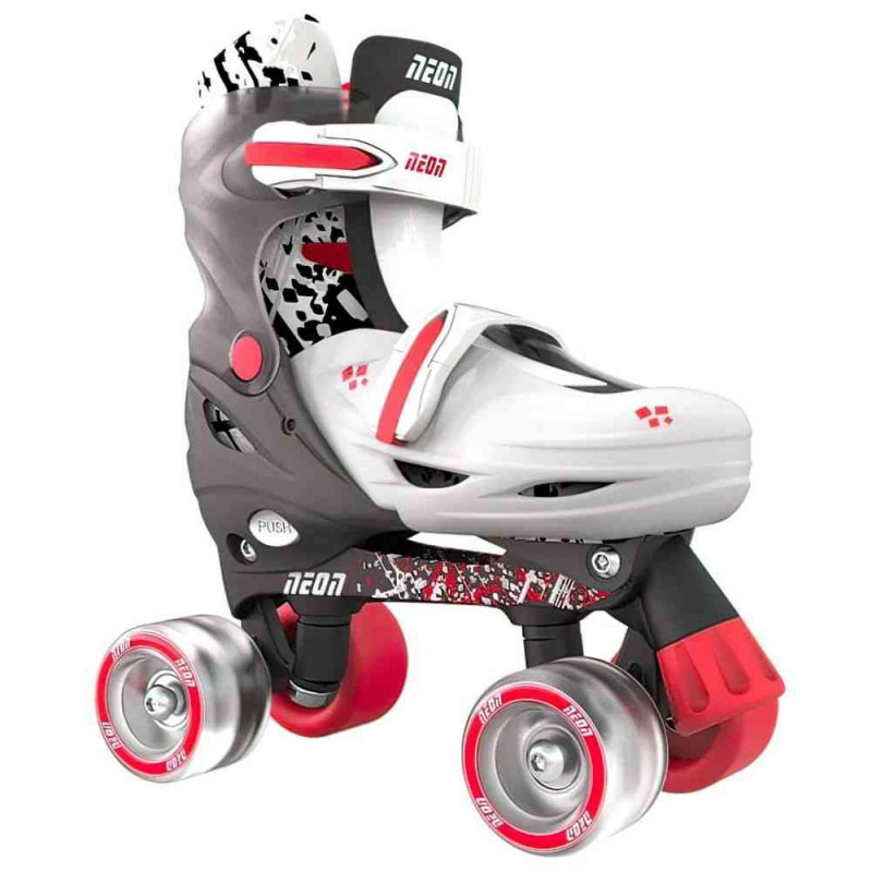 YVOLUTION NEON COMBO CYBER ROLERI VEL 30-33 CRVENO CRNI