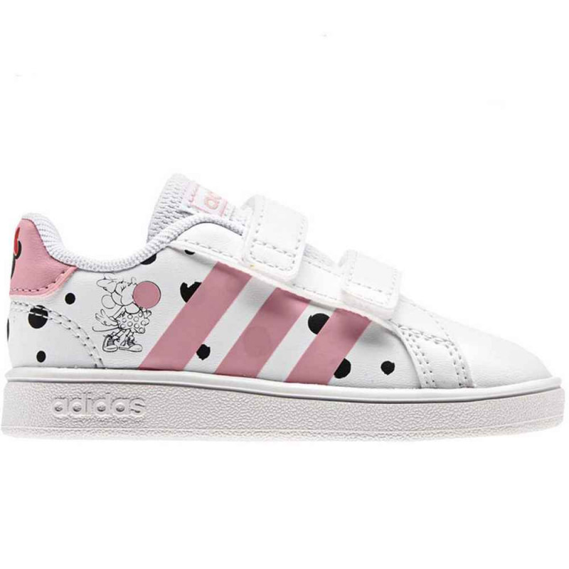 ADIDAS PLITKE PATIKE KID GRAND COURT I FZ3229 BELO ROZE