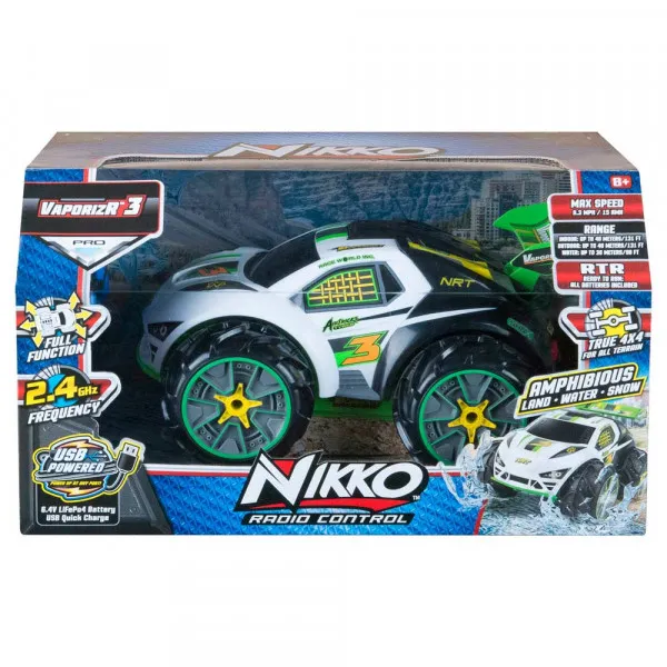 NIKKO AUTO NA DALJINSKI VAPORIZR 3 NEON ZELENI 