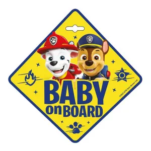 SEVEN NALEPNICA ZA AUTOMOBIL BEBA U AUTU PAW PATROL BOY 