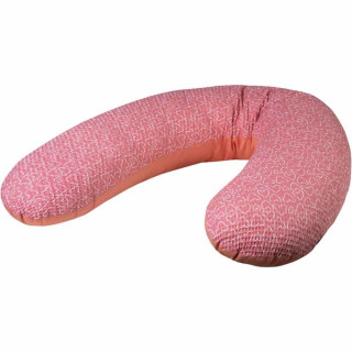 BUBABA JASTUK ZA TRUDNICE I DOJILJE SRCA ROZE 170X35CM