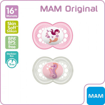 MAM VARALICA ORIGINAL SILIKON 16M+ 2/1 