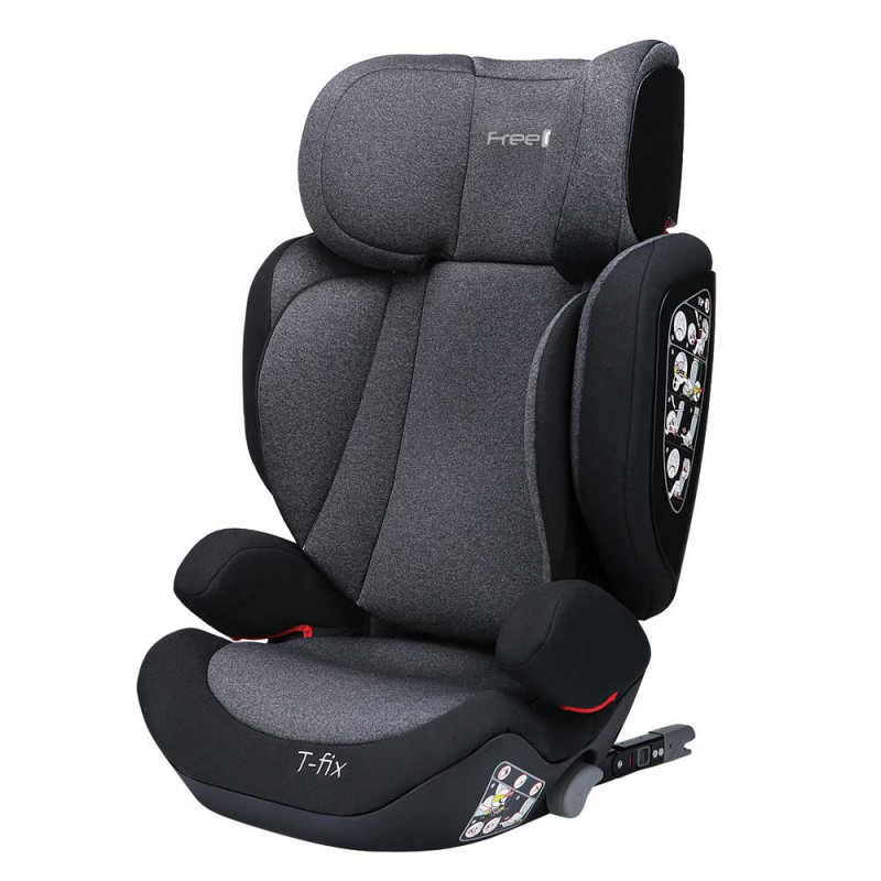 FREEON AUTO SEDISTE 2/3 (15-36KG) TORNADO FIX BLACK