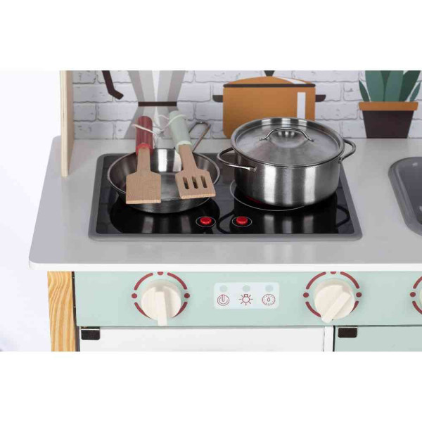 FREE2PLAY DRVENA KUHINJA SA SVETLOM I ZVUKOM 