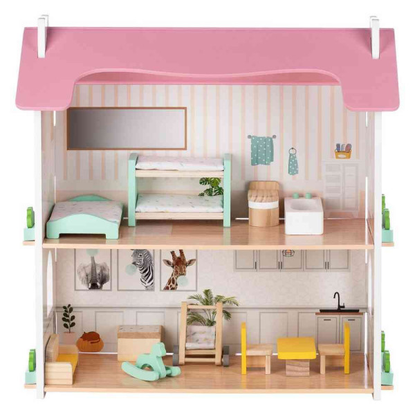 FREE2PLAY DRVENA KUCA SA NAMESTAJEM LOTTI 