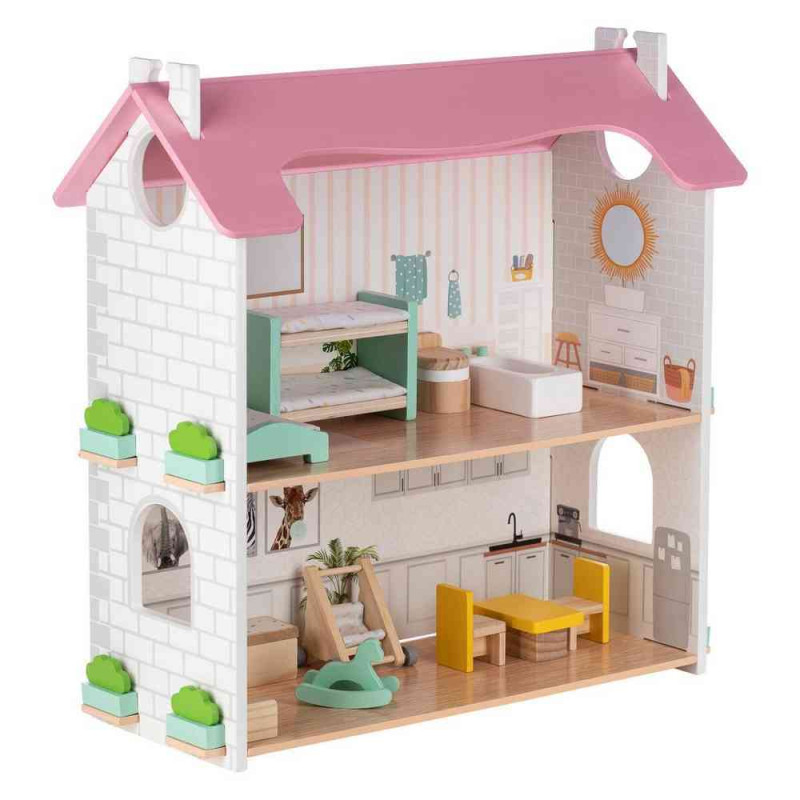 FREE2PLAY DRVENA KUCA SA NAMESTAJEM LOTTI 