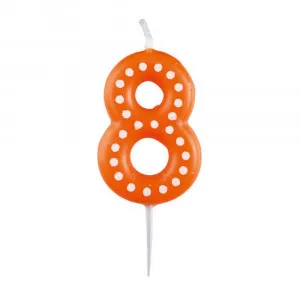 AMSCAN SVECICA BROJ 8 DOTS