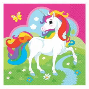 AMSCAN SALVETE UNICORN 16 KOM
