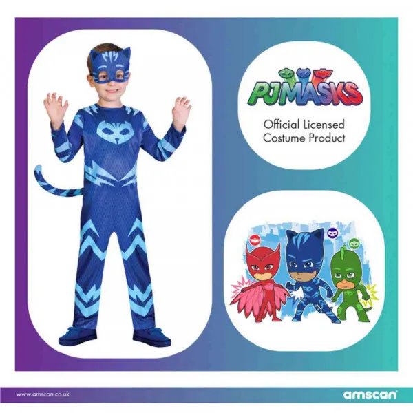 AMSCAN PJ MASKS GOOD CATBOY KOSTIM 2-3 GOD 