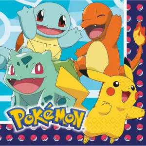 AMSCAN SALVETE POKEMON 16 KOM
