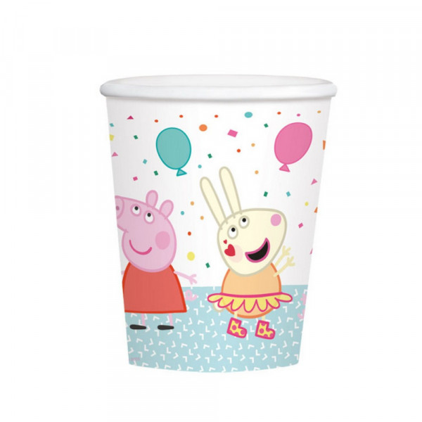 AMSCAN CASA 250 ML PEPPA PIG 8 KOM 