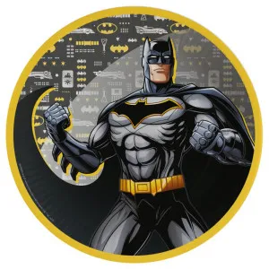 AMSCAN TANJIR 23 CM BATMAN 8 KOM