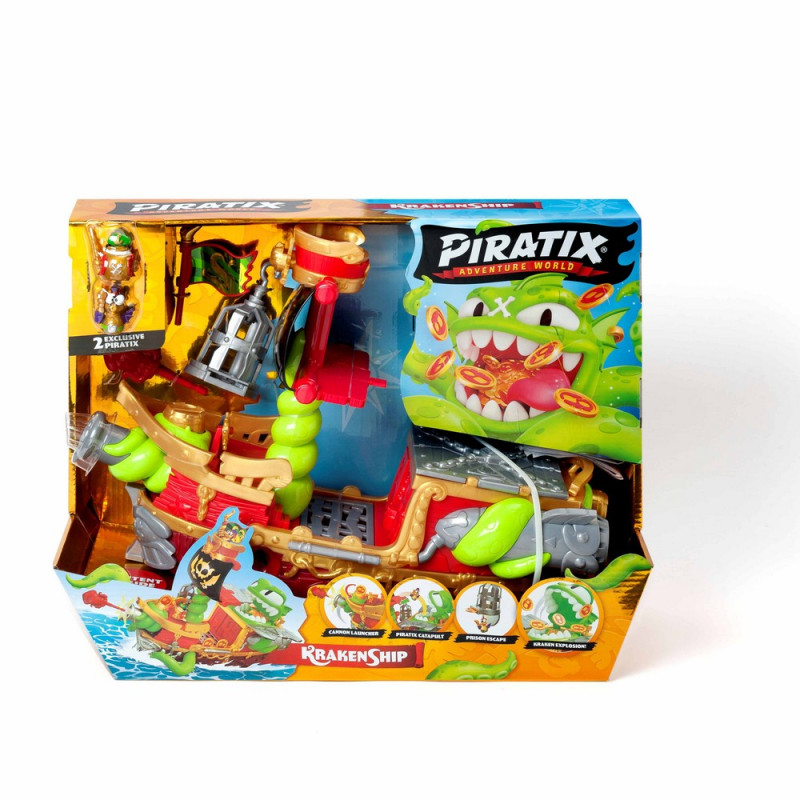 PIRATIX PLAY SET KRAKEN SHIP 
