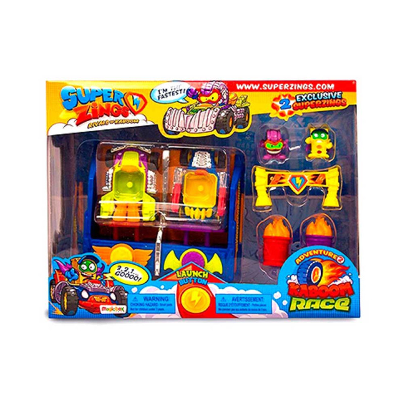 SUPERZINGS S -PLAY SET ADVENTURE KABOOM RACE 