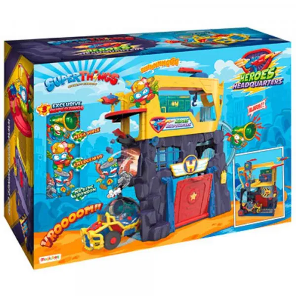 SUPERTHINGS S PLAY SET HEROES HEADQUARTERS 