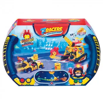 T-RACERS S-PLAYSET TURBO CRANE SET ZA IGRU 