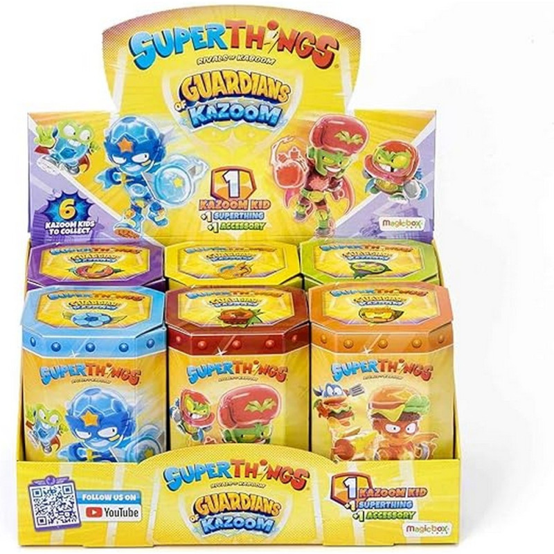SUPERTHINGS QUARDIANS OF KAZOOM 6 X 6 KID BOX 