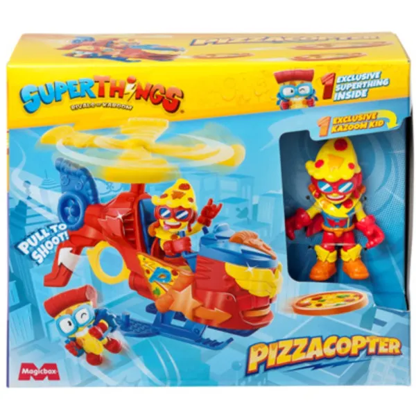 SUPERTHINGS S PLAY SET PIZZACOPTER 