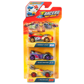 T-RACERS MIX N RACE - PACK 3 BLISTER 