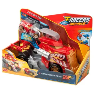 T RACERS SET 1X6 FIRE LAUNCHER TRUCK 