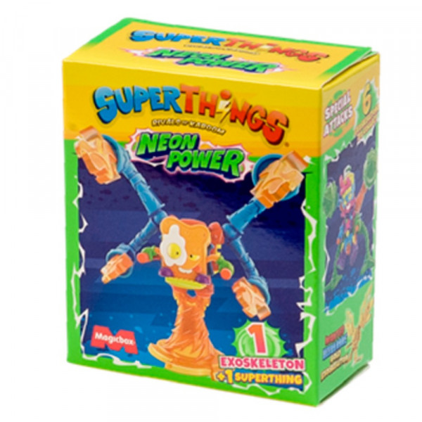 SUPERTHINGS NEON POWER - DISP.8X12 EXOSKELETON 
