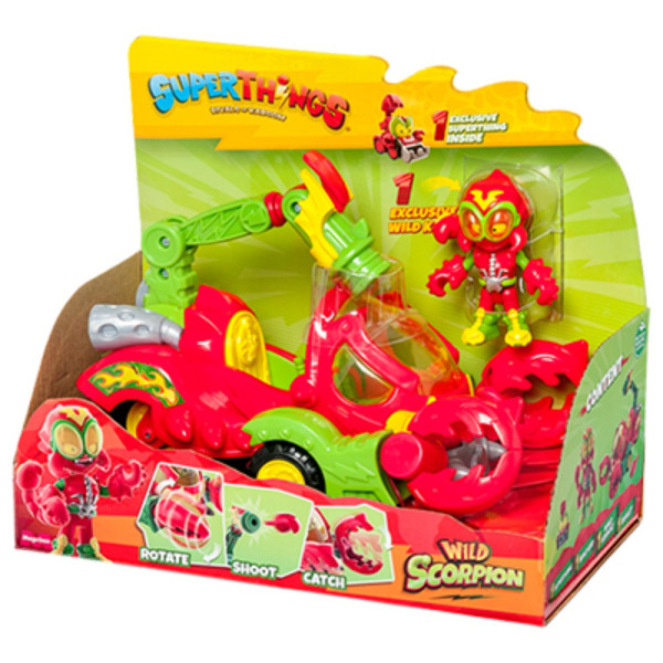 SUPERTHINGS S -PLAYSET 1X6  WILD SCORPION 