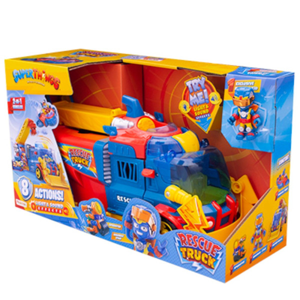SUPERTHINGS S -PLAYSET 1X2 RESCUE TRUCK 