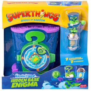 SUPERTHINGS S - PLAY SET 1X12 HIDDEN BASE ENIGMA 