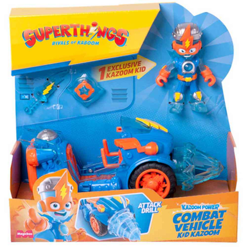 SUPETTHINGS S - PLAYSET COMBAT VOZILO - KAZOOM 