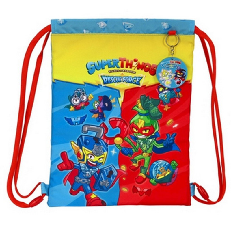 SUPERTHINGS JUNIOR GUMENA TORBA 34 CM SPASILACKA MISIJA