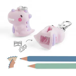 BACK2FUN ZAREZAC KEYRING DINO PINK